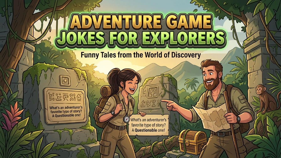 Adventure Game Jokes for Explorers