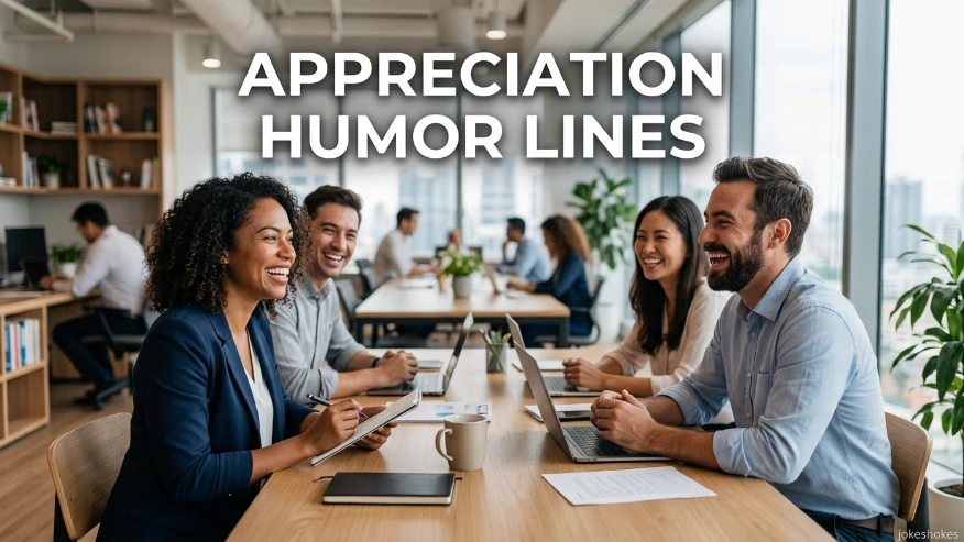 Appreciation Humor Lines