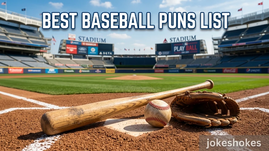 Best baseball puns list