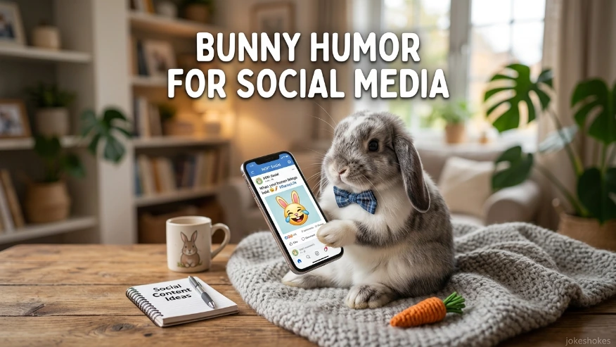 Bunny Humor for Social Media