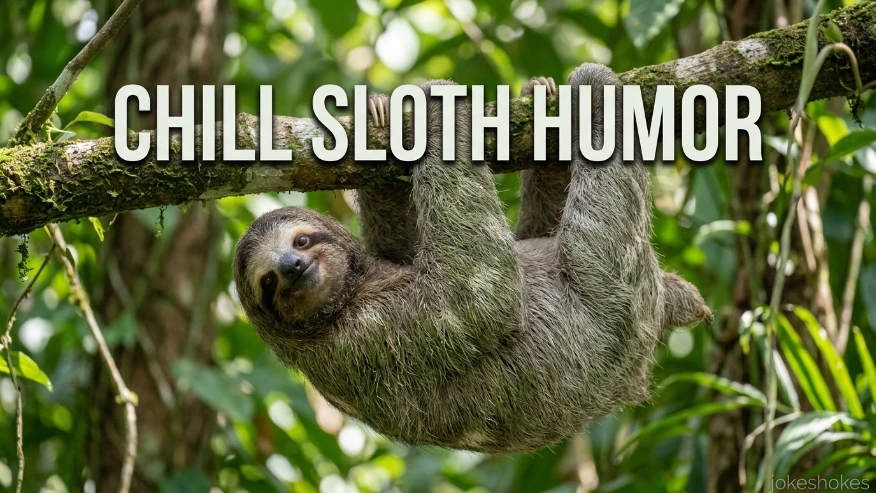 Chill Sloth Humor