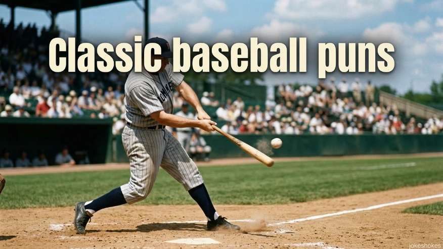 Classic baseball puns