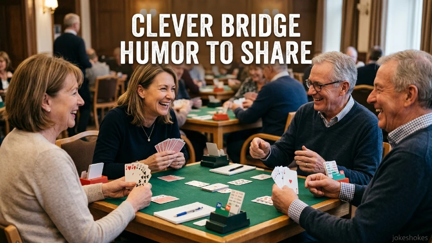 Clever Bridge Humor to Share