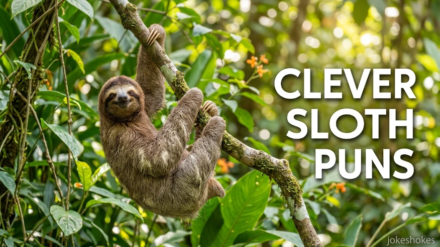 Clever Sloth Puns