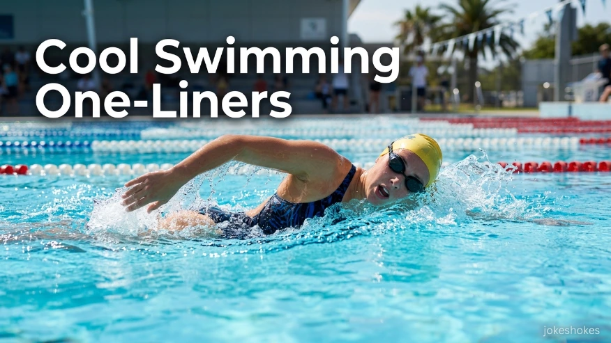 Cool Swimming One-Liners