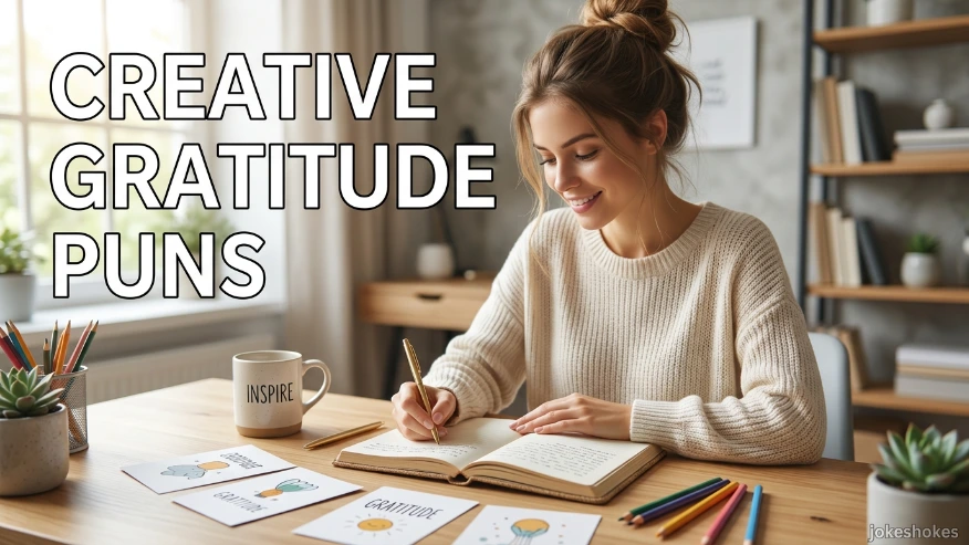 Creative Gratitude Puns
