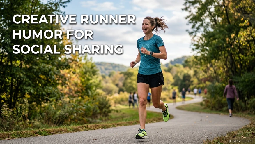 Creative Runner Humor for Social Sharing