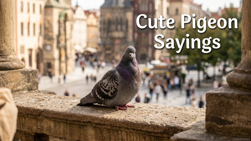Cute Pigeon Sayings