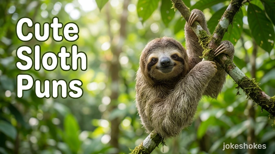 Cute Sloth Puns