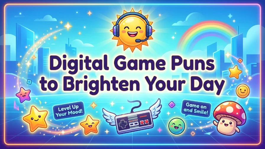 Digital Game Puns to Brighten Your Day