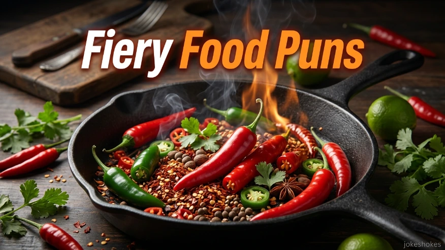Fiery Food Puns