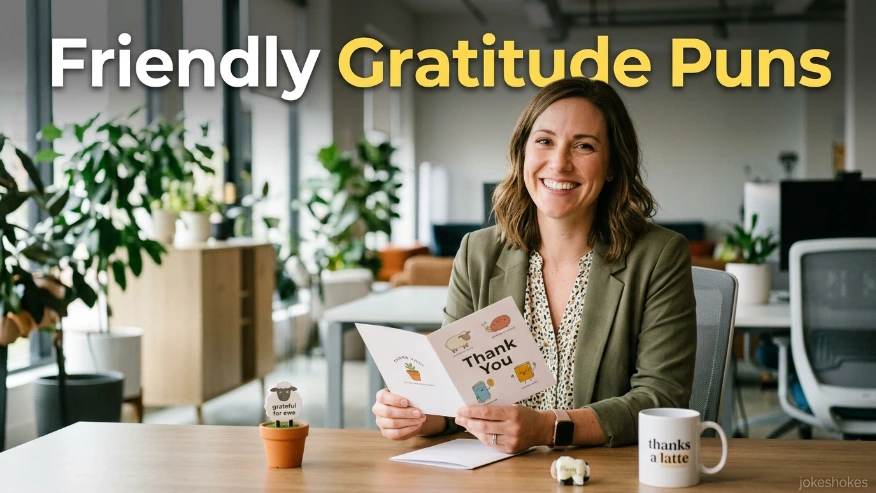 Friendly Gratitude Puns