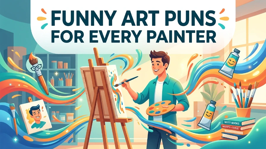Funny Art Puns for Every Painter