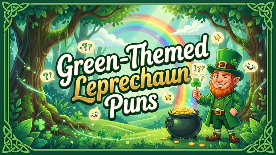 Green-Themed Leprechaun Puns