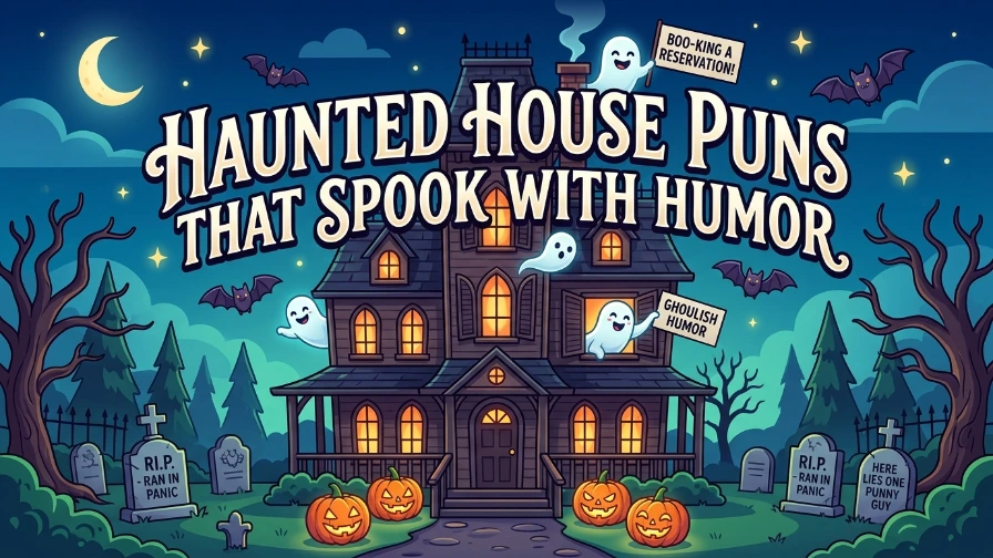 Haunted House Puns That Spook with Humor
