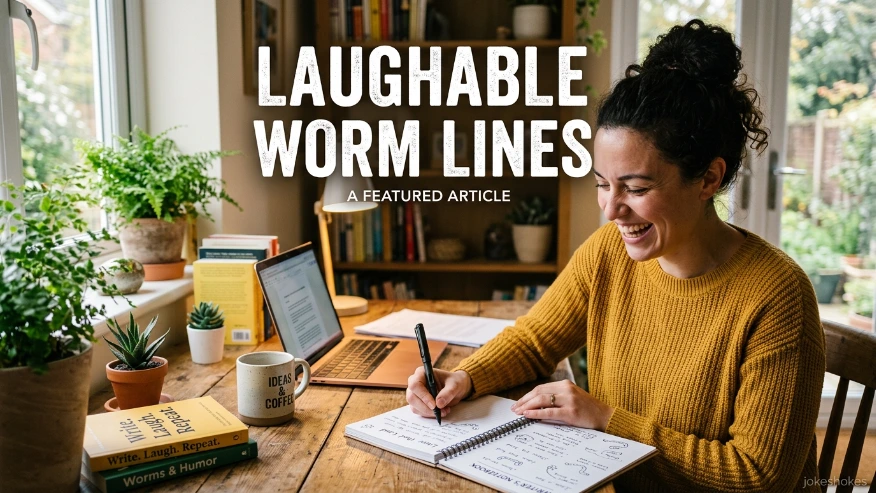 Laughable Worm Lines