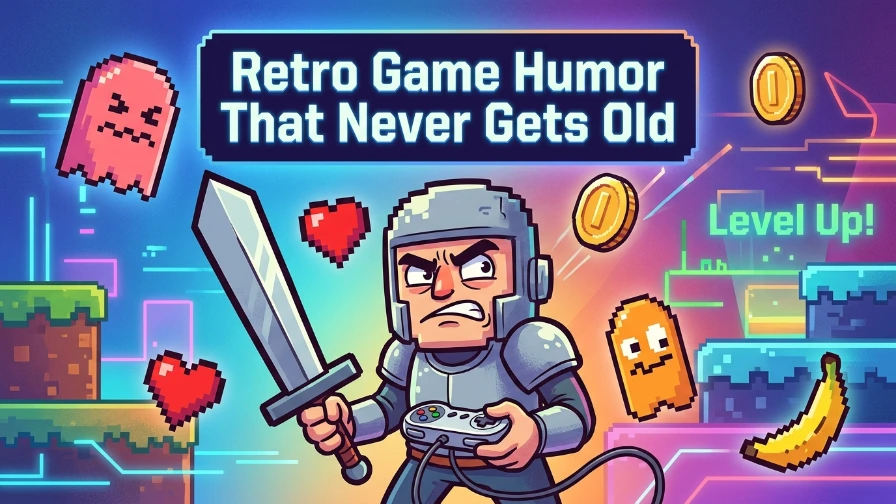 Retro Game Humor That Never Gets Old