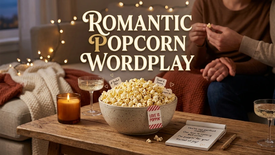 Romantic Popcorn Wordplay