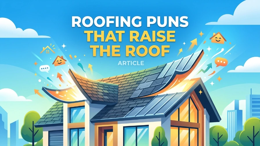 Roofing Puns That Raise the Roof
