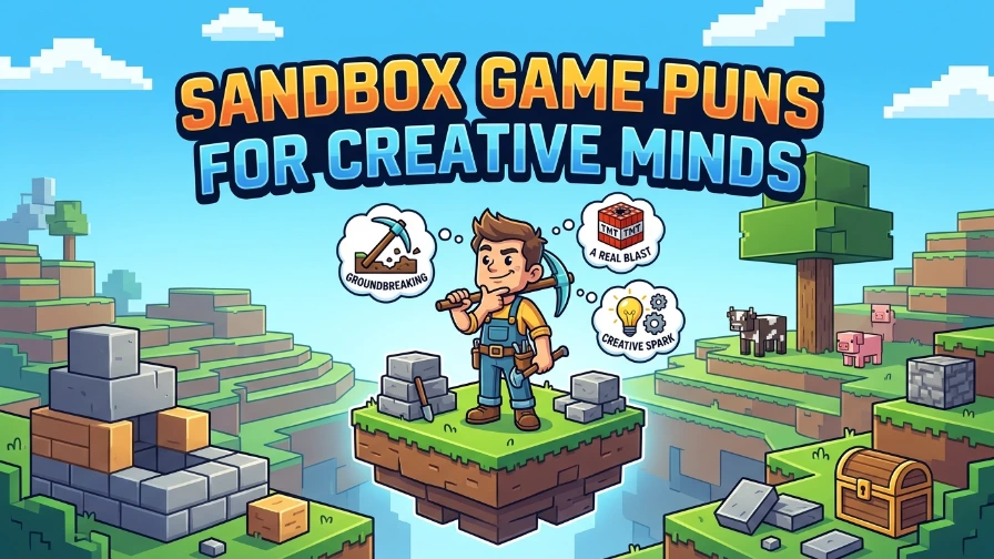 Sandbox Game Puns for Creative Minds
