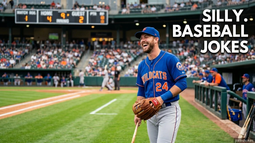 Silly baseball jokes