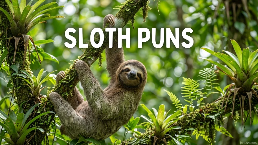 Sloth Puns