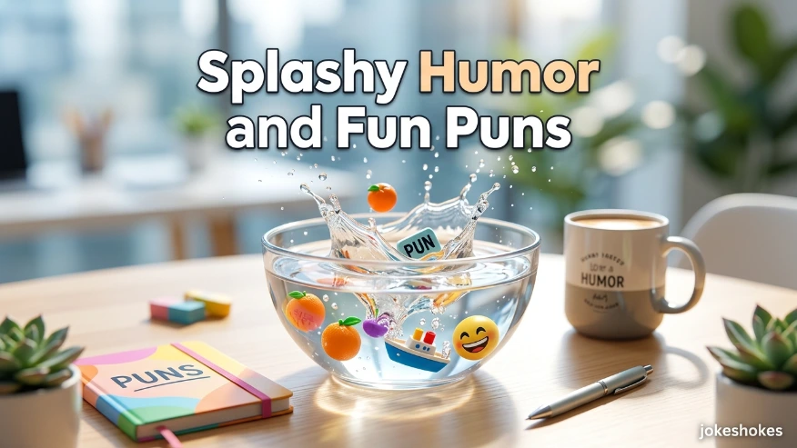 Splashy Humor and Fun Puns