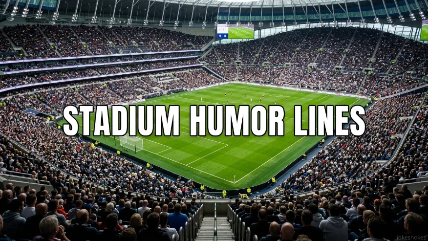 Stadium Humor Lines