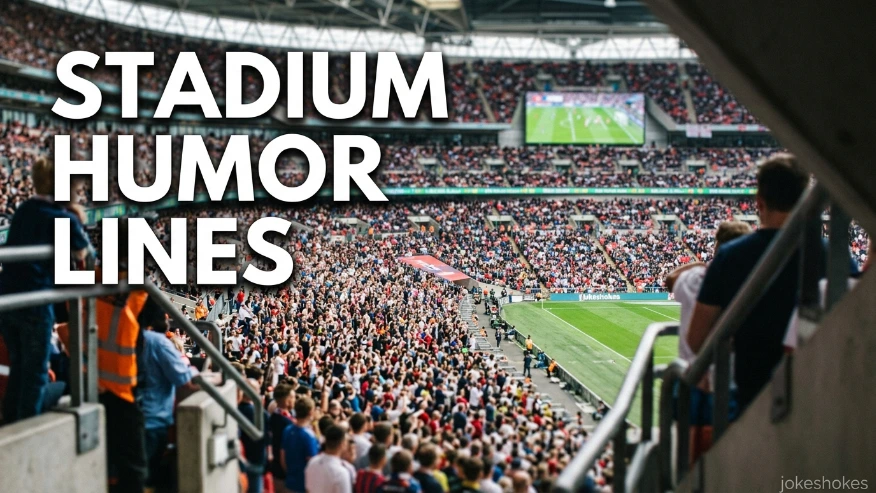 Stadium Humor Lines
