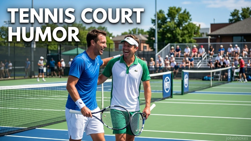 Tennis Court Humor