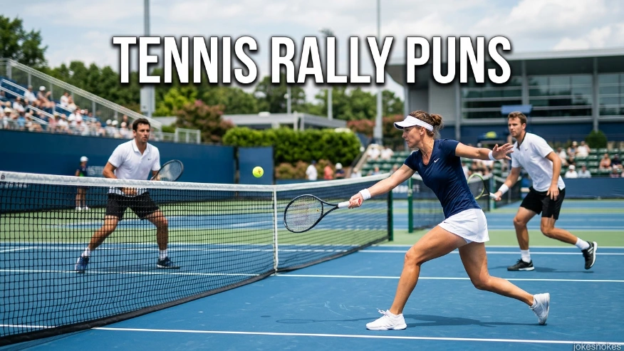 Tennis Rally Puns