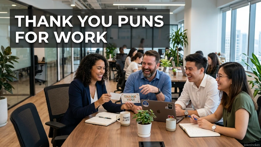 Thank You Puns for Work
