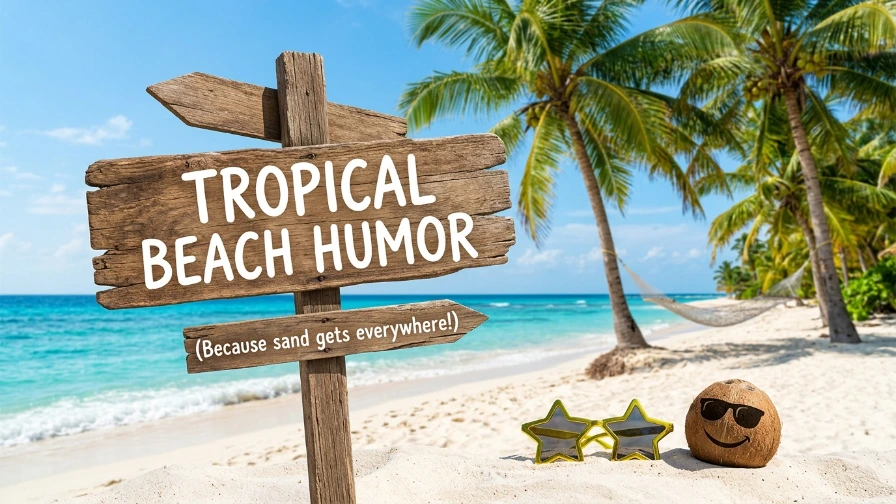 Tropical Beach Humor