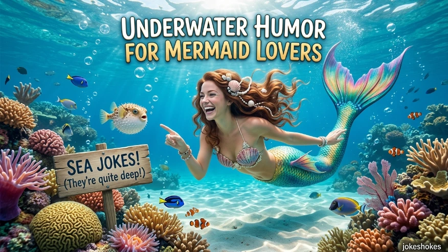 Underwater Humor for Mermaid Lovers