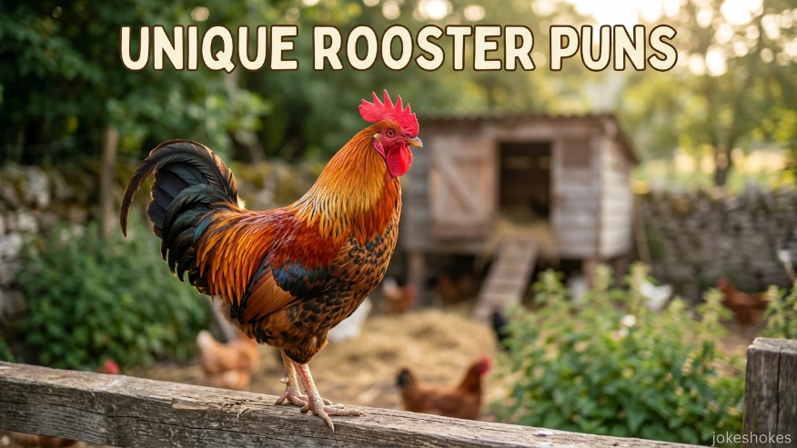 Unique Rooster Puns