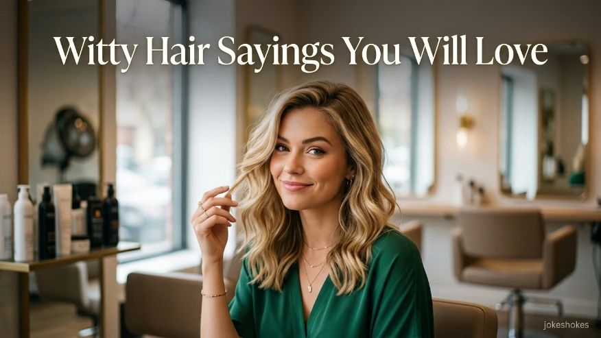 Witty Hair Sayings You Will Love