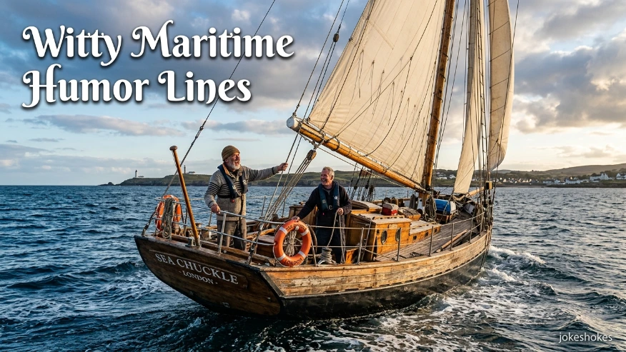 Witty Maritime Humor Lines