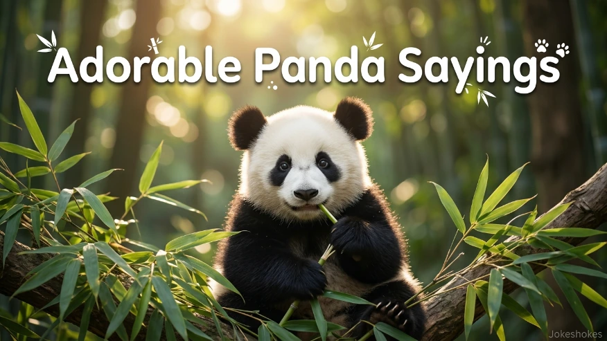 Adorable Panda Sayings
