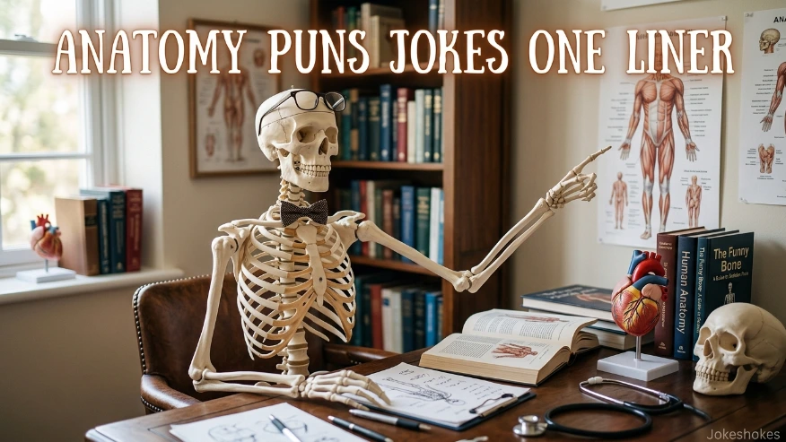 Anatomy Puns Jokes One Liner