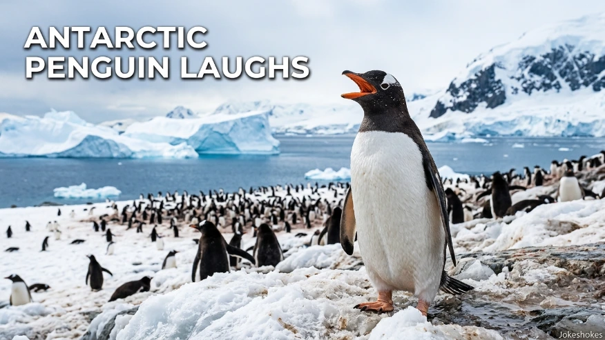 Antarctic Penguin Laughs