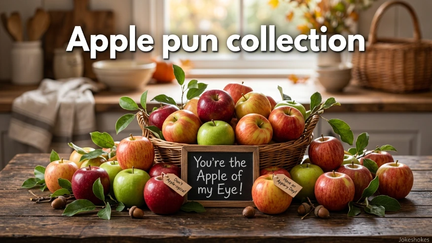 Apple pun collection