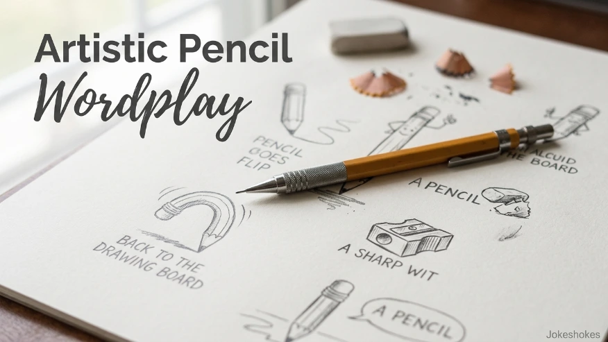 Artistic Pencil Wordplay
