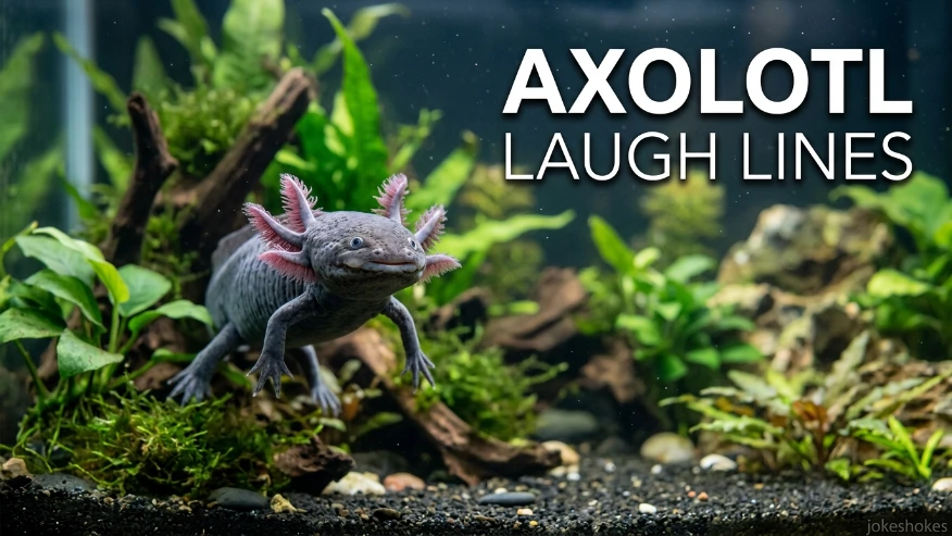 Axolotl Laugh Lines