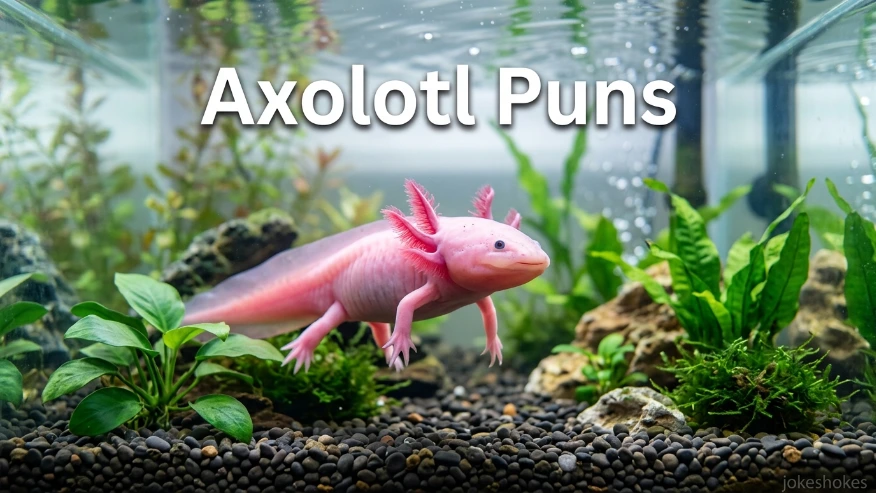 Axolotl Puns