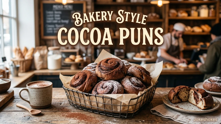 Bakery Style Cocoa Puns