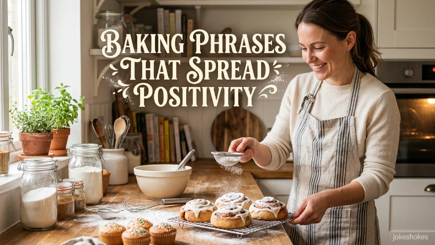 Baking Phrases That Spread Positivity
