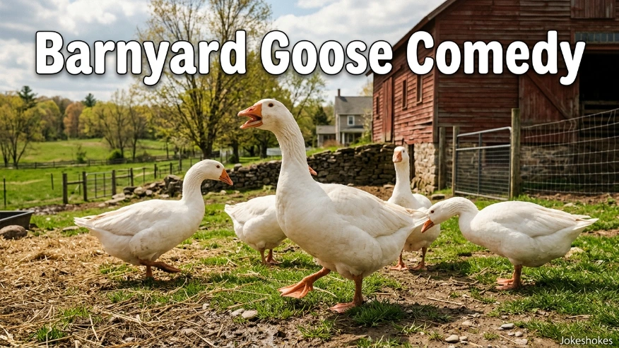 Barnyard Goose Comedy