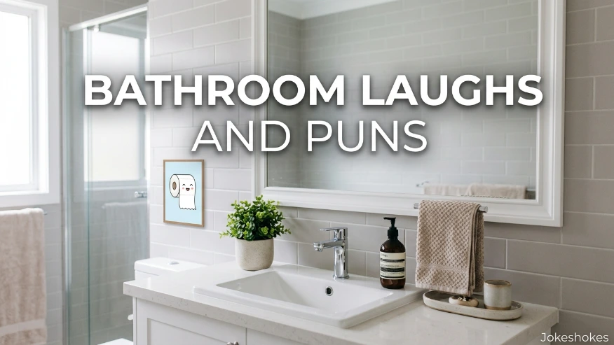 Bathroom Laughs and Puns