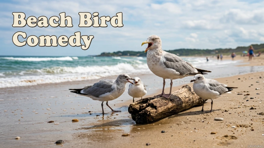 Beach Bird Comedy