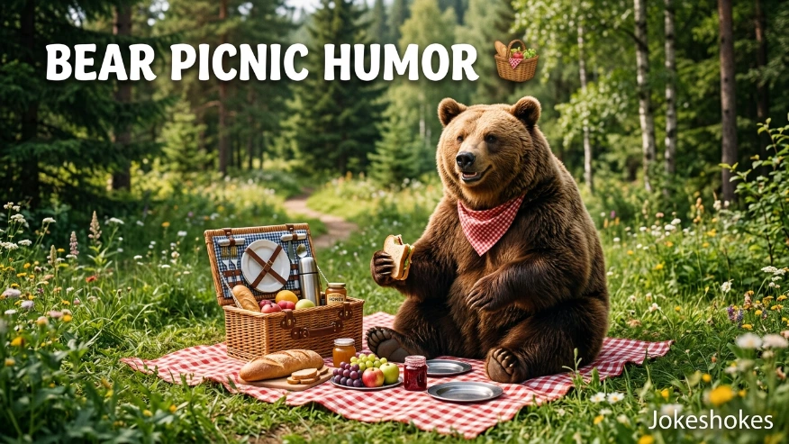 Bear Picnic Humor ๐งบ